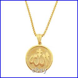 Johnny Dang & CO 10K Solid Gold Allah Coin Pendant