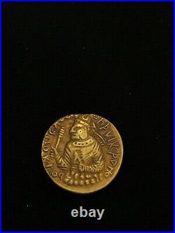 Kushan Huvishka Gold dinar gold coin