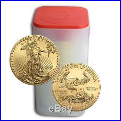 Lot of 20 2019 1 oz Gold American Eagle $50 Coins Brilliant Uncirculated