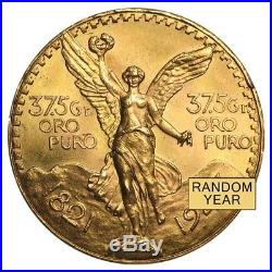 Lot of 2 50 Pesos Mexican Gold Coin (Random Year)