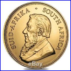 Lot of 5 1 oz South African Krugerrand Gold Coin (Random Year)