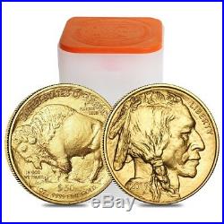 Lot of 5 2019 1 oz Gold American Buffalo $50 Coin BU
