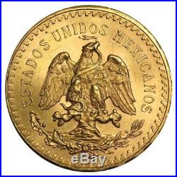 Lot of 5 50 Pesos Mexican Gold Coin (Random Year)