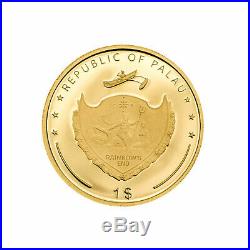 Love and Peace Gold coin 0.5 g Goldmünze 9999 Au 2018 LE GRAND MINT-SHOP