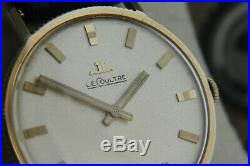 Men's Jaeger LeCoultre Coin edge watch 14K Gold Cal 818/2