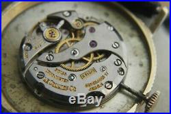 Men's Jaeger LeCoultre Coin edge watch 14K Gold Cal 818/2