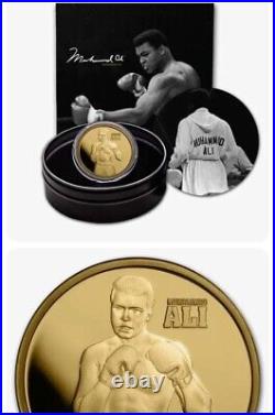 Muhammad Ali 1 OZ PURE SOLID GOLD COIN Boxing Only 100 Minted