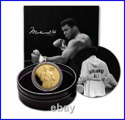 Muhammad Ali 1 OZ PURE SOLID GOLD COIN Boxing Only 100 Minted RARE MT