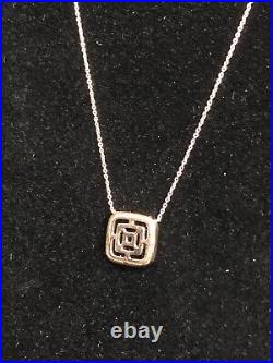 NWOT $1850 Roberto Coin Amphibole Black Jade 18K Rose Gold Necklace