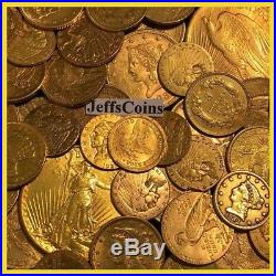 OLD US GOLD COINS SALE 1x ESTATE LOT $2.5 $3 $5 $10 $20 P, D, S, CC PRE-1933