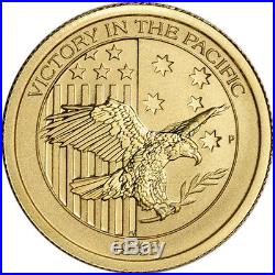 ON SALE! 1/10 oz Australian Victory In The Pacific Gold Coin (BU)