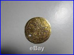 ORIGINAL ANTIQUE OTTOMAN GOLD TURKEY ISLAMIC COIN Selim III Zeri Mahmbub 1.1gram