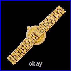 RARE Corum 1879 $2.50 Gold Coin Watch 18k Gold Band Orig. Retail $17,950