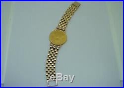 RARE ULYSSE NARDIN Vintage 1904 $20 Gold Double EAGLE Coin Watch- 18K Gold