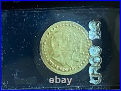 RARE VINTAGE LOT 8K Solid Gold COIN N. 6 miniature Gold coins Pope SPECIAL RARE VINTAGE LOT 8K Solid Gold COIN N. 6 miniature Gold coins Pope SPECIAL
