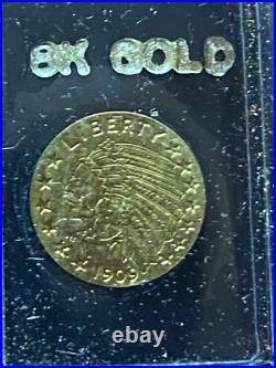 RARE VINTAGE LOT 8K Solid Gold COIN N. 6 miniature Gold coins Pope SPECIAL RARE VINTAGE LOT 8K Solid Gold COIN N. 6 miniature Gold coins Pope SPECIAL