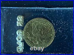 RARE VINTAGE LOT 8K Solid Gold COIN N. 6 miniature Gold coins Pope SPECIAL RARE VINTAGE LOT 8K Solid Gold COIN N. 6 miniature Gold coins Pope SPECIAL