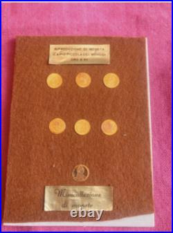 RARE VINTAGE LOT 8K Solid Gold COIN N. 7 miniature Gold KINGS & others RARE VINTAGE LOT 8K Solid Gold COIN N. 7 miniature Gold KINGS & others