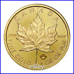 Random Date Canada 1 Troy Oz. 9999 Gold Maple Leaf $50 Coin SKU26124