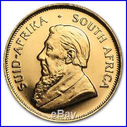 Random Year 1/10 oz Gold South African Krugerrand Coin