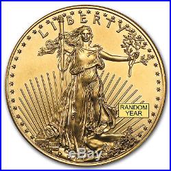 Random Year 1 oz Gold American Eagle Coin Brilliant Uncirculated SKU #132924