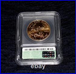 Rare (2000) Gold Eagle $50 American Eagle 1 oz. ICG MS70 Solid 2000 Gold Coin