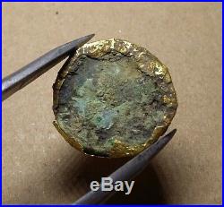 Rare Ancient Roman Republic Gold Fourrees coin, Barbarian 100-300AD Unique! #247