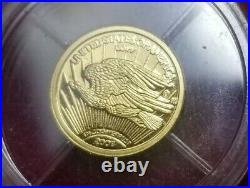 Rare type 1933 Liberty Solid Gold Eagle 14K GOLD COIN 0.5g Proof