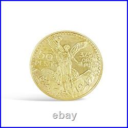 Real 14k Gold Solid 1947 Mexican Centenario 50 Pesos Coin Copy Real 14k Gold Solid 1947 Mexican Centenario 50 Pesos Coin Copy