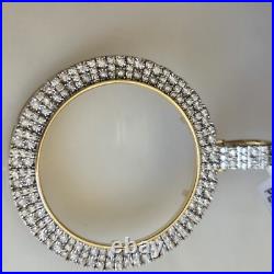 Real Diamond 14k solid gold 50 pesos centenario Coin Bezel Frame pendant Real Diamond 14k solid gold 50 pesos centenario Coin Bezel Frame pendant