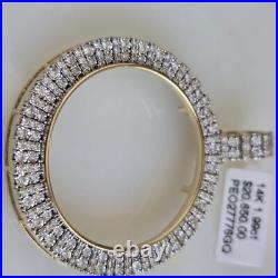 Real Diamond 14k solid gold 50 pesos centenario Coin Bezel Frame pendant Real Diamond 14k solid gold 50 pesos centenario Coin Bezel Frame pendant