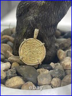 Replica Atocha Coin Pendant Handmade With 14k Solid Gold