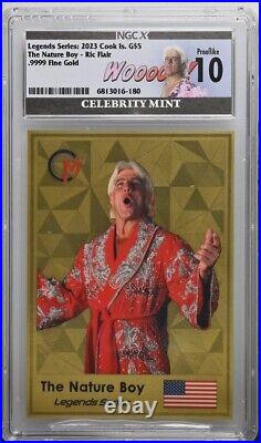 Ric Flair 2023 0.5g Solid Gold Legal Tender Trading Coin