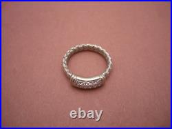 Roberto Coin 18k White Gold Diamond Woven Ring Roberto Coin 18k White Gold Diamond Woven Ring