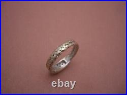 Roberto Coin 18k White Gold Diamond Woven Ring Roberto Coin 18k White Gold Diamond Woven Ring