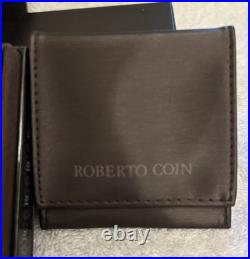 Roberto Coin 18k White Gold Tiny Treasures Diamond Palm Tree Pendant Necklace