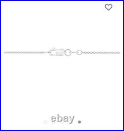 Roberto Coin 18k White Gold Tiny Treasures Diamond Palm Tree Pendant Necklace