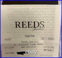 Roberto Coin 18k White Gold Tiny Treasures Diamond Palm Tree Pendant Necklace