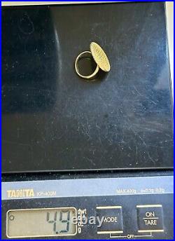 Roberto Coin Golden Gate Collection 18k Ring