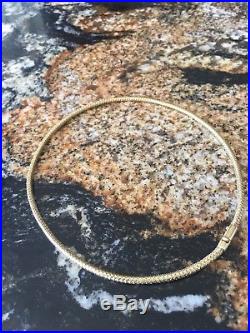 Roberto Coin Primavera 18K Solid Yellow Gold Mesh Flexible Necklace SOLD OUT
