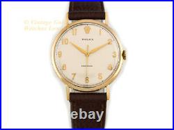 Rolex Precision Coin Edge, Cal. 1215, 9ct, 1967 Immaculate