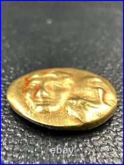 Roman emperor solid Greek gold coin