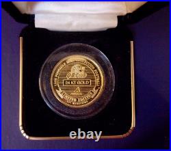 Ryan Leaf 1998 Pinnacle Mint Solid Pure. 999 24K Gold Coin 1/1 Ryan Leaf 1998 Pinnacle Mint Solid Pure. 999 24K Gold Coin 1/1