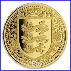 SPECIAL PRICE! 2018 1 oz Royal Arms. 9999 Gold Coin BU 1 Troy Oz Gold #A469