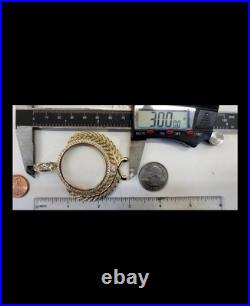 Sale GOLd Bezel 50 pesos pendant 14k mexican centenario coin frame bisel solid Sale GOLd Bezel 50 pesos pendant 14k mexican centenario coin frame bisel solid