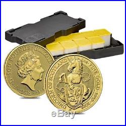 Sale Price 2018 Great Britain 1 oz Gold Queen's Beast Unicorn of Scotland Coin