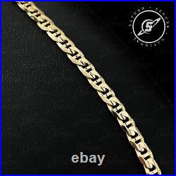 Solid 14K Gold Marine Chain Necklace Handmade Italian Gold 24 22g
