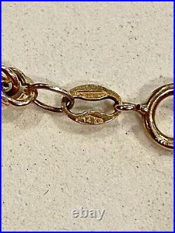 Solid 14k Yellow Gold, 20 1/2, Italian Chain, See Other Gold Jewelry & Coins