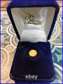 Solid 14kt Gold Mini-Krugerrand Solid 14kt Gold Mini-Krugerrand