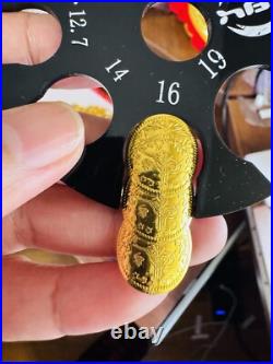 Solid Genuine 22K 916 Yellow Dubai Saudi Real Gold Women's Coin Ring 6/6.5 4.7g Solid Genuine 22K 916 Yellow Dubai Saudi Real Gold Women's Coin Ring 6/6.5 4.7g